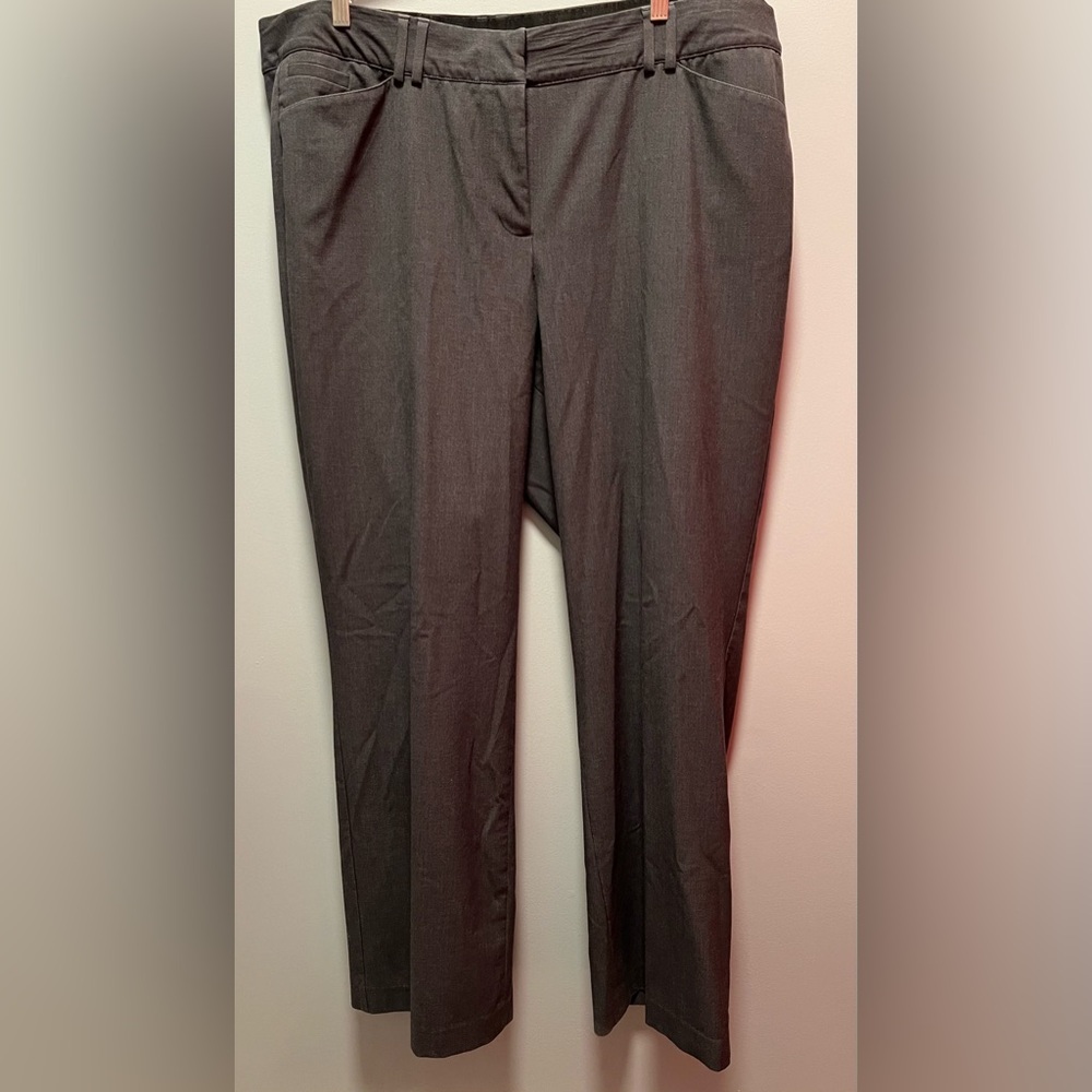 Lane Bryant Trousers Dark Grey Size 20L